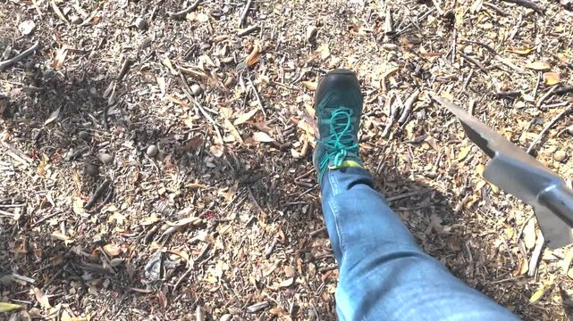 close up of a sholve