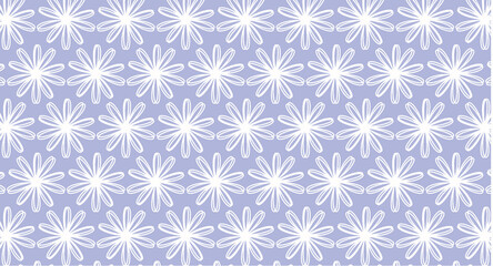 seamless floral pattern pastel blue design