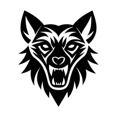 Obraz premium Wolf vector illustration.