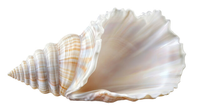 sea shell isolated on white background