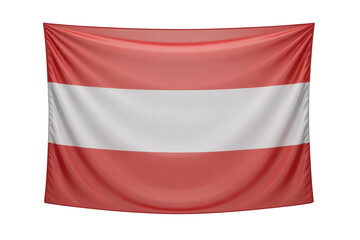 Obraz premium Austrian Flag A Waving Flag Image, High-Resolution Photo of the Austrian National Flag