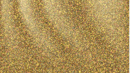 Abstract Glitter texture. Wavy Golden Dust pattern.