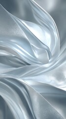 Naklejka premium Abstract Gray Fabric Drape