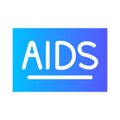 aids gradient icon