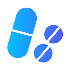 medicine gradient icon