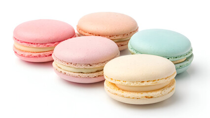 Obraz premium “Vibrant Macarons for Premium Bakery Ads and Packaging Design” 