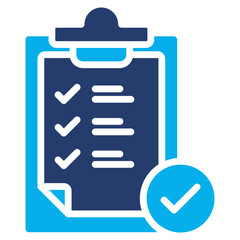 Task List solid color icon