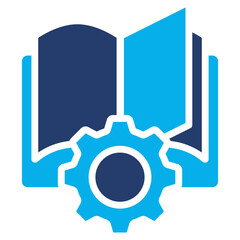 Iterative solid color icon