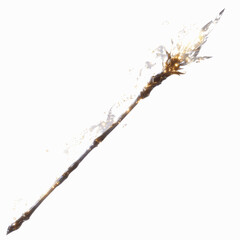 Luminous Celestial Spear A Mystical Weapon of Light and Power