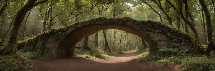 Inspired Paths: Wandering Beneath Nature’s Gentle Guidance