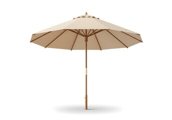 Elegant Beige Patio Umbrella Shade Solution for Outdoor Relaxation