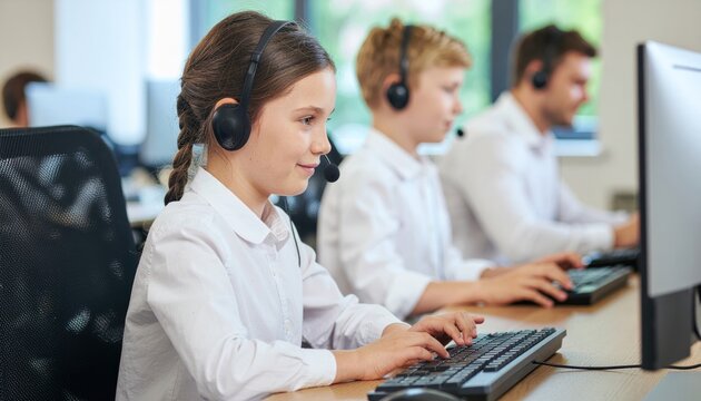 Children working at computers (1)
