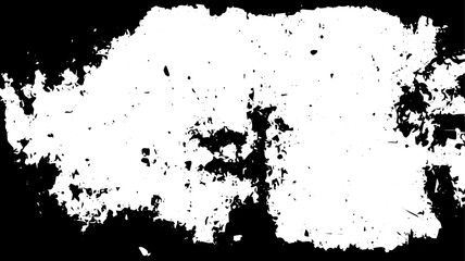 Fototapeta premium Distressed Grunge Texture with Central Splash and Eroded Border Design