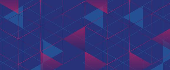 Abstract geometric background with triangle shape pattern
