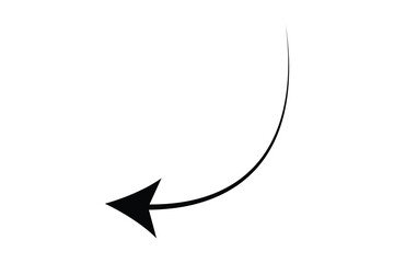 Single cruve arrow
