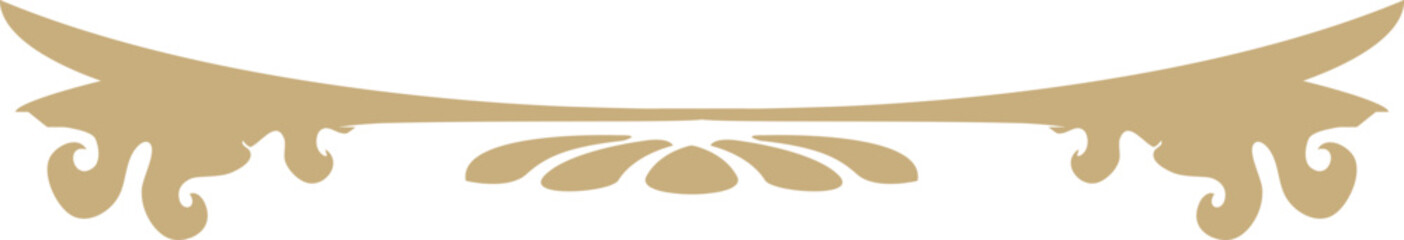 Aesthetic Wedding Ornament Design Element