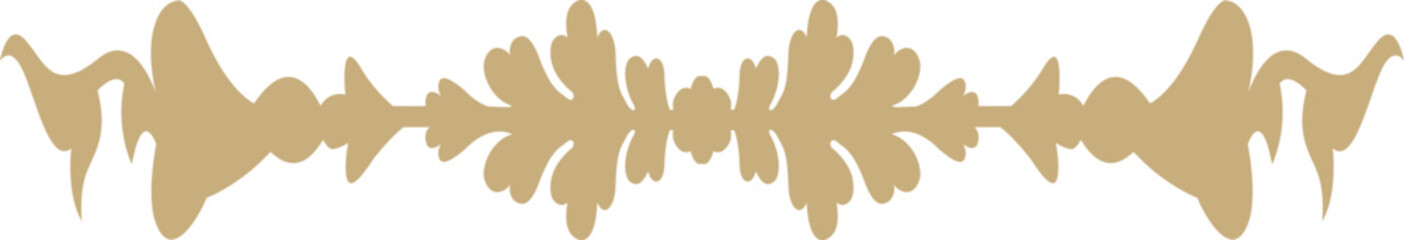 Aesthetic Wedding Ornament Design Element