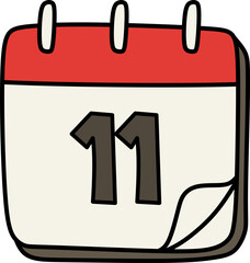 Calendar Date Day