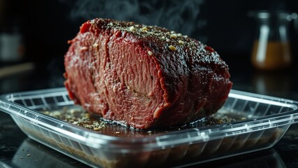 Slow-Aged Beef, Modern Artistic Texture