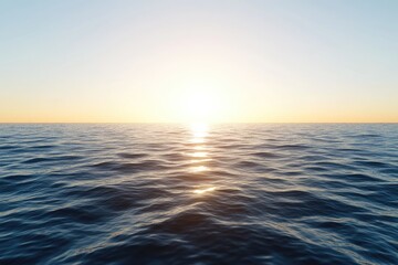 Obraz premium Ocean sunrise landscape view