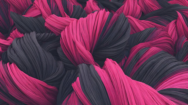 visuals with dynamic mesh flows, color anomalies, and motion-driven distortions