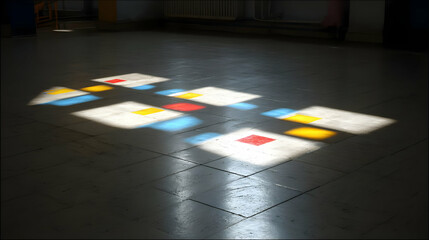 intersecting in colorful beams over a smooth synthetic field