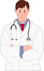 Professional male doctor.