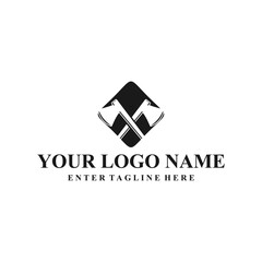 professional logo design axe, carpentry tools,carpenter,woodworker,vector,symbol,silhouette,badge,equipment, illustration, symbol, vintage, emblem, logo, tool, element, silhouette, sign, isolated, des