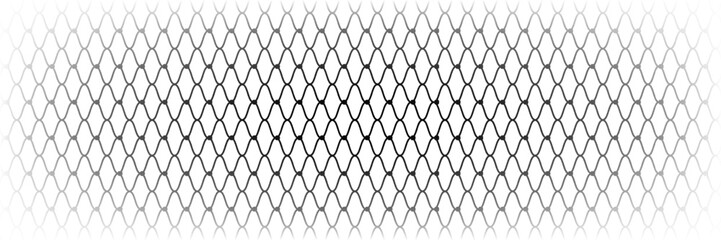 Fototapeta premium Mesh texture for fishing nets. Seamless pattern for sportswear or soccer goal, volleyball net, basketball hoop, hockey, athletics. Abstract net background for sports