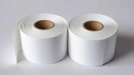 Rotolo di carta igienica con striscia aperta