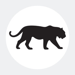 Tiger Icon Stock Illustration