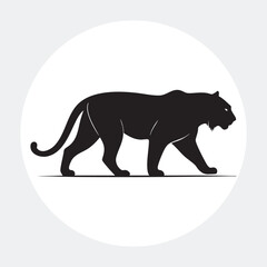 Tiger Icon Stock Illustration