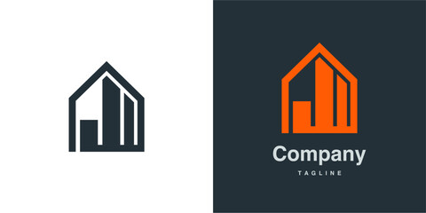 house logo design,construction company logo,company logo vector