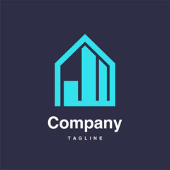 house logo design,construction company logo,company logo vector