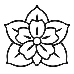 How to Use Jasmine Outline Icons to Bring Nature-Inspired Calm to Your Brand