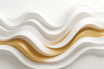 Obraz premium 골드 패턴 굴곡 배경