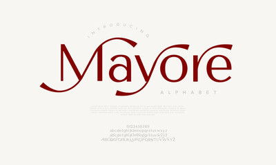 Modern serif with artistic script-like extensions, suitable for creative branding and logo design