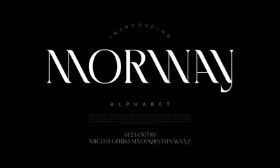 High-contrast serif with refined curves and timeless elegance, ideal for upscale branding and editorial design