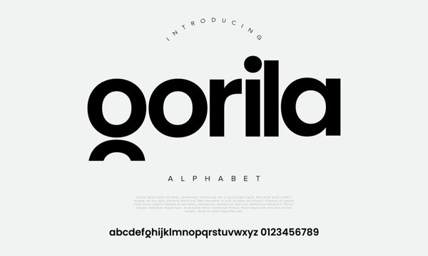 Chunky and modern sans serif font with a playful touch, ideal for bold branding and posters