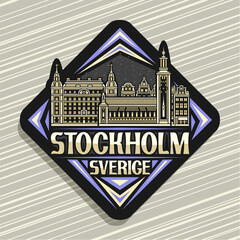 Vector logo for Stockholm