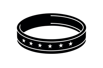 Bracelet with USA Flag Motif