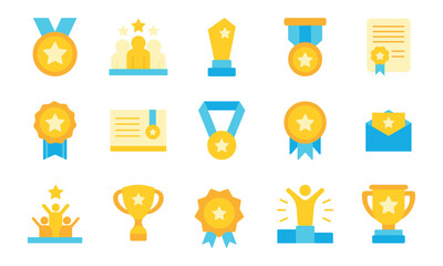 Award and Certificate Icons