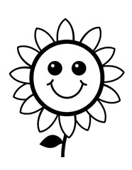 Fototapeta premium Black and white color pages for&nbsp;kids