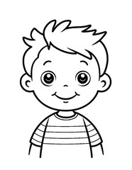 Obraz premium Black and white color pages for&nbsp;kids