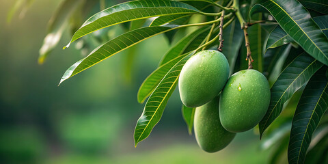 green mangos plant