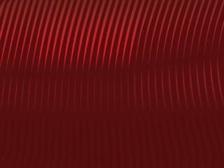 Abstract red geometric lines on red background. Modern shiny gradient red futuristic pattern. Futuristic technology concept, suitable for cover, poster, banner, flyer, website, etc.	