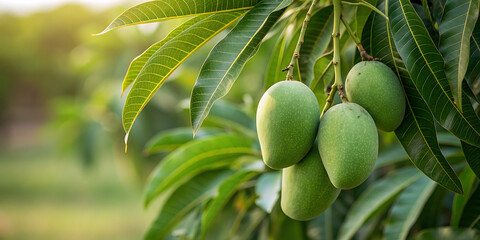 green mangos plant