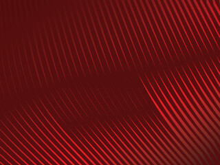 Abstract red geometric lines on red background. Modern shiny gradient red futuristic pattern. Futuristic technology concept, suitable for cover, poster, banner, flyer, website, etc.	
