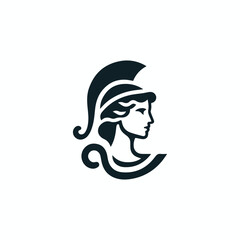 Athena goddess logo