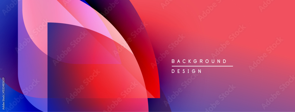 Poster Abstract gradients blend, creating dynamic visual effect. Text reads background design in white. Modern, vibrant composition.
